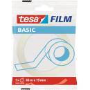Lepiace pásky Tesa Basic kancelárska páska 19 mm x 66 m