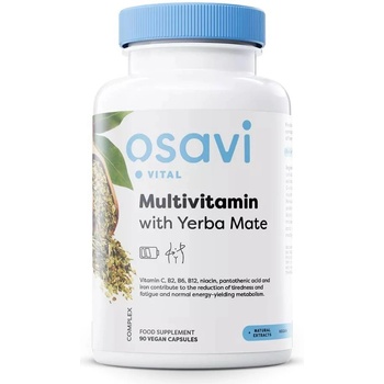 Osavi Multivitamin with Yerba Mate, 90 капсули, Osavi