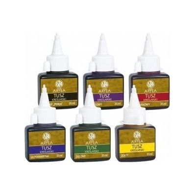 ASTRA papiernicze Drawing ink 35 ml black perla (8pcs) ASTRA