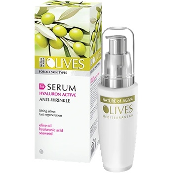 AGIVA Лифтинг серум хиалурон актив за зряла кожа с натурално масло от маслина (92172)