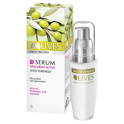 AGIVA Лифтинг серум хиалурон актив за зряла кожа с натурално масло от маслина (92172)