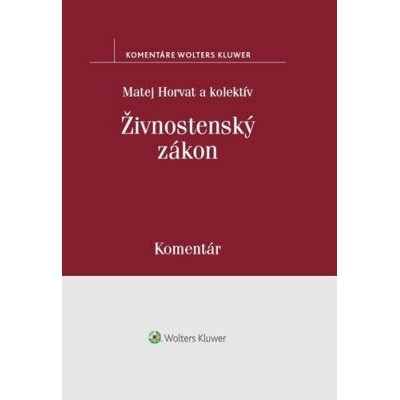 Živnostenský zákon - Matej Horvat