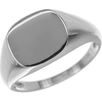 Argento Strieborný prsteň pečatný 72806