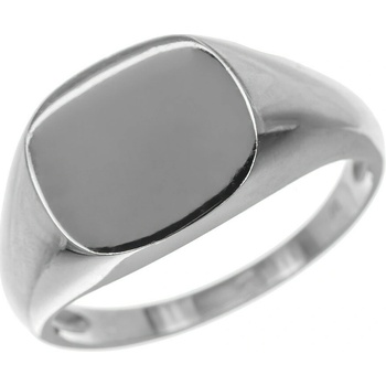 Argento Strieborný prsteň pečatný 72806