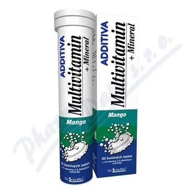 Additiva multiv.+minerál eff.20 mango tablet