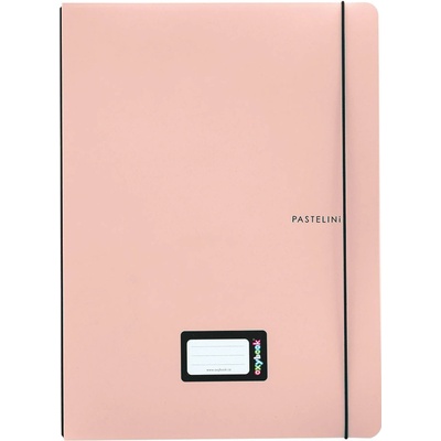 Karton P P Sešit PP Oxybook A5 . PASTELINI meruň