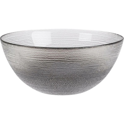 Home Styling Collection Skleněná miska LAKRIS, Ø 21 cm antracitová