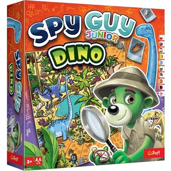 Trefl Настолна игра Trefl Spy Guy Junior Dino - Детска (02673)