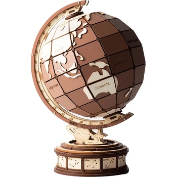 Robotime Дървен 3D пъзел Robo Time от 277 части - Чудесата на света (TGM01)