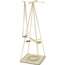 Umbra stojan na šperky Prisma zlatý