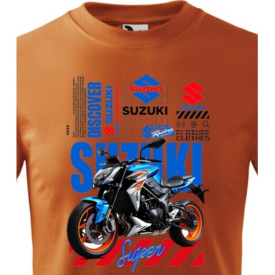 Dětské triko Suzuki Oranžová Canvas tričko Bezvatriko.cz 2368