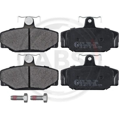 Sada brzdových platničiek kotúčovej brzdy A.B.S. 36717