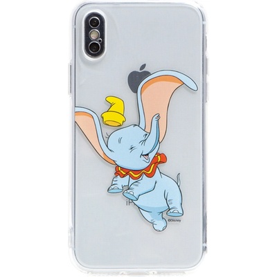 Pouzdro AppleMix DISNEY Apple iPhone 6 / 6S - šťastné Dumbo - gumové - průhledné