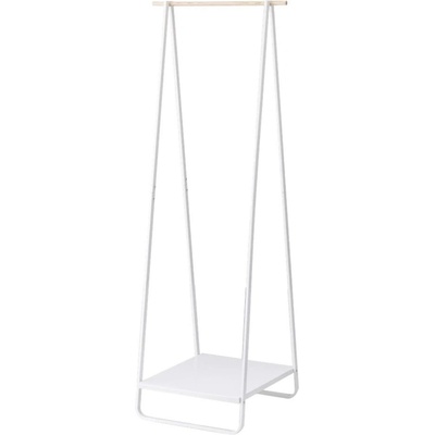 YAMAZAKI Tower stojan na oblečení bílá 52 cm 140 cm 47 cm