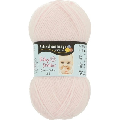 Schachenmayr Bravo Baby 185 bledá ružová 01035