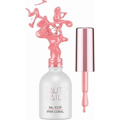 Saute Nails Hybridní lak S139 Pink Coral (Korálově Růžový)