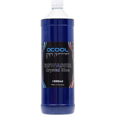 Alphacool Течност за водно охлаждане Alphacool Eiswasser Crystal Blue, 1000ml (AC-1012560)