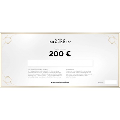 Voucher na nákup v hodnote 200 €