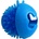Rogz Fred Blue - Играчка за кучета с дупка за поставяне на лакомства - 6.4 см синя