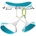 Edelrid Сбруя - седалка Edelrid Prisma Climbing harness - Icemint (303-0493-0113)