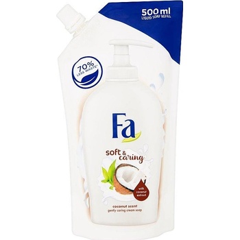 Fa Soft & Caring Coconut tekuté mydlo náhradná náplň 500 ml