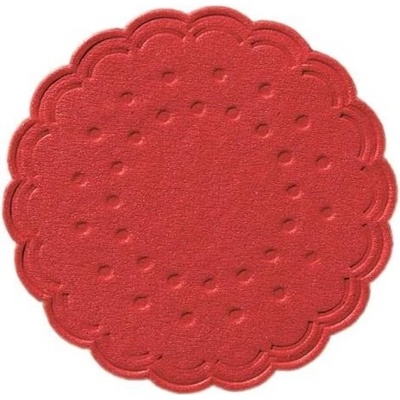 SAHM Rozetka 7,5cm 8vr. RED - 100021693 250ks