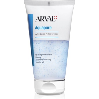 Arval Aquapure Hyaluronic cleanser gel деликатен ексфолиращ гел за перфектно почистена кожа 150ml