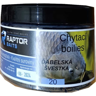 Raptor Baits Ďábelská Švestka 24mm 250g