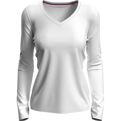 Stedman stretch-t long sleeve st9720 / Дамска тениска с дълъг ръкав - бяла s (st9720whis)