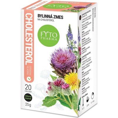 Fytopharma bylinný čaj na cholesterol 20 x 1.25 g