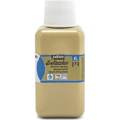 Pébéo Setacolor Opaque farba na textil 45 shimmer gold 250 ml