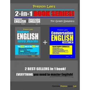 Preston Lee's 2-in-1 Book Series! Beginner English 1000 Words & Conversation English Lesson 1 - 40 For Greek Speakers | Matthew Preston, Kevin Lee (2020)