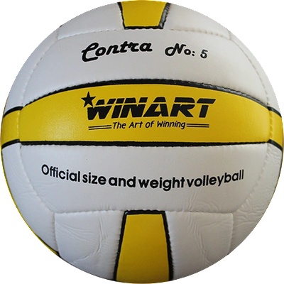 Winart Волейболна топка winart contra yellow