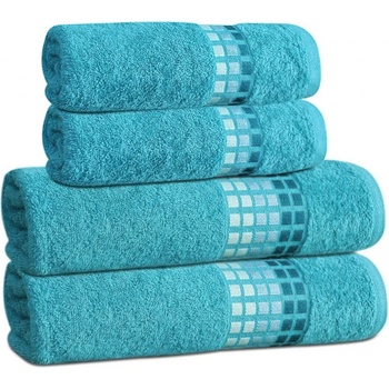 Bellatex osuška DARWIN oceán tyrkysová 70 x 140 cm