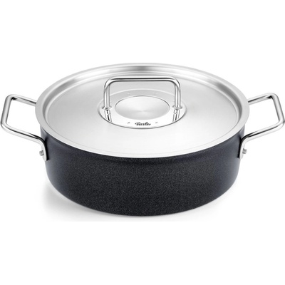 Fissler Плитка тенджера ADAMANT 28 cм, черна, алуминий, Fissler (FS156124280000)