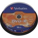 Verbatim DVD-R 4.7GB шпиндел (10) (43523)