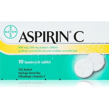 ASPIRIN C POR 400MG/240MG TBL EFF 10