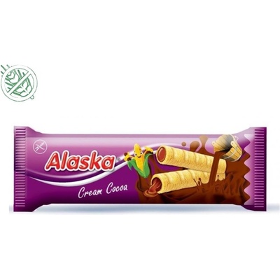 Alaska Kukuřičné trubičky kakaový krém 18 g – Sleviste.cz