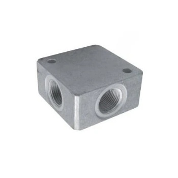 Adler Разпределител на въздуха с 3 изхода, тип куб, 4х3/8" вътрешна резба (0135.5)