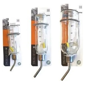 M-Pets Glass Drinking Bottle - Стъклена поилка 3 варианта