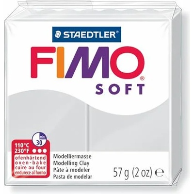 FIMO Глина, 57 g, горима, FIMO "Soft", сив делфин 8020-80 (8020-80)