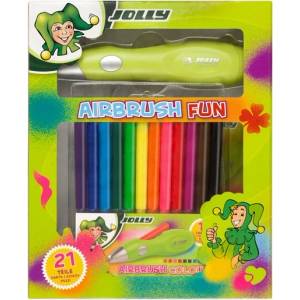 Jolly Airbrush Fun Комплект за аерограф 12 патрона 4446-0001 (4446-0001)