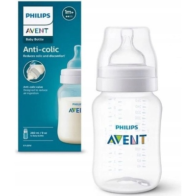 Philips Avent Fľaša Philips Avent 260 ml biela