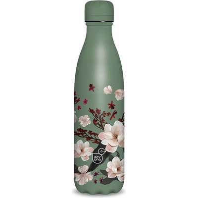 Ars Una termoláhev 500 ml květy zelená