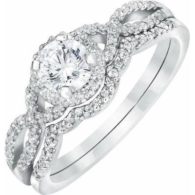 Eppi diamantový zásnubní set s infinity motivem Dayla RE31618