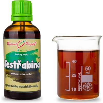 Bylinné kapky Jestřabina tinktura 50 ml