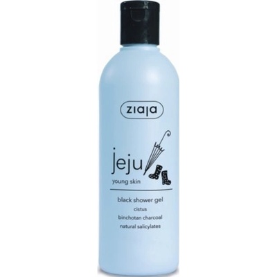 Ziaja Jeju Black Shower Soap sprchový gél 300 ml