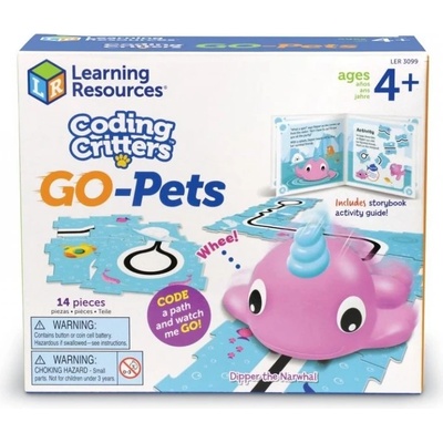 Learning Resources Robotické kódovací zvířátko Velryba