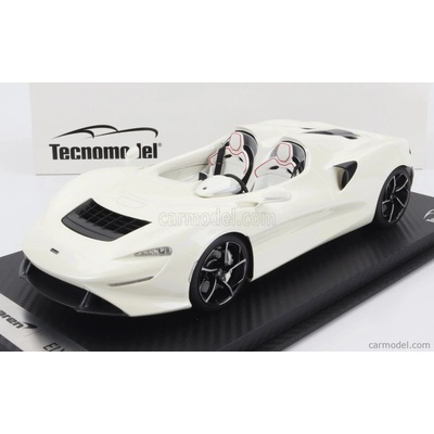 Tecnomodel Mclaren Elva 2020 Pearl White 1:18