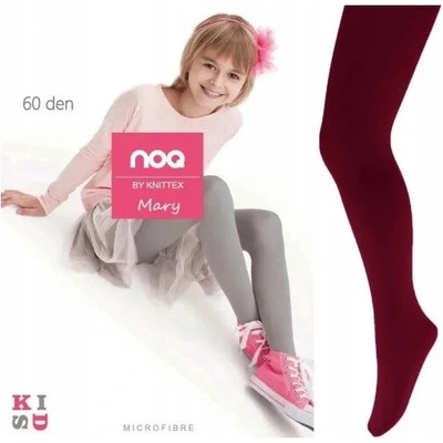 Dívčí punčocháče Mary NOQ 60 DEN bordová
